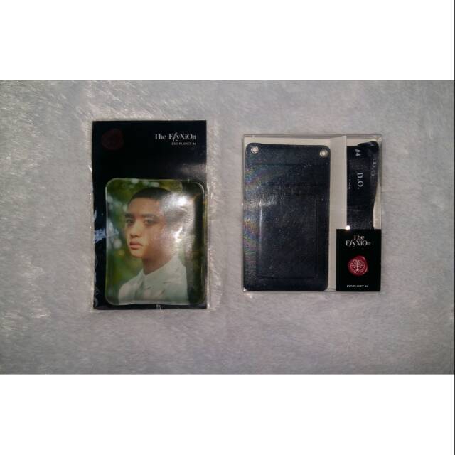EXO ELYXION GOODS D.O KYUNGSOO CARD WALLET HAND WARMER