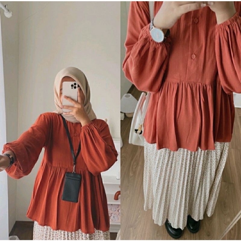 Ami Blouse by Hiza (reseller esmi)