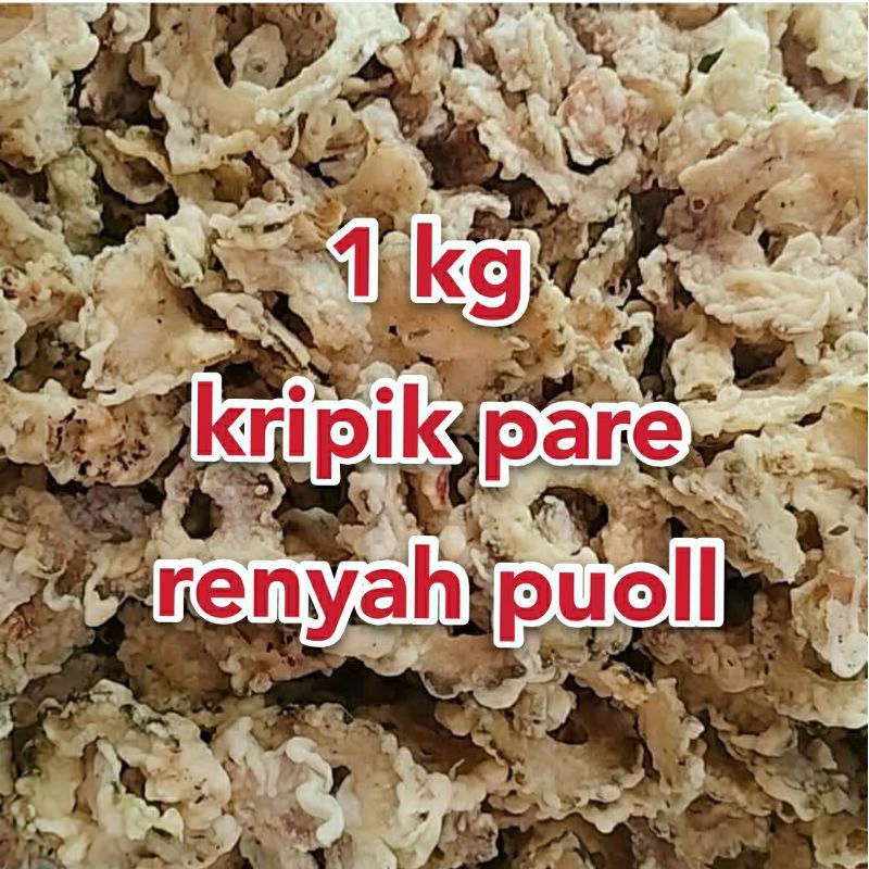 

1 kg keripik pare/pare kiloan |snack kiloan murah | cemilan sehat