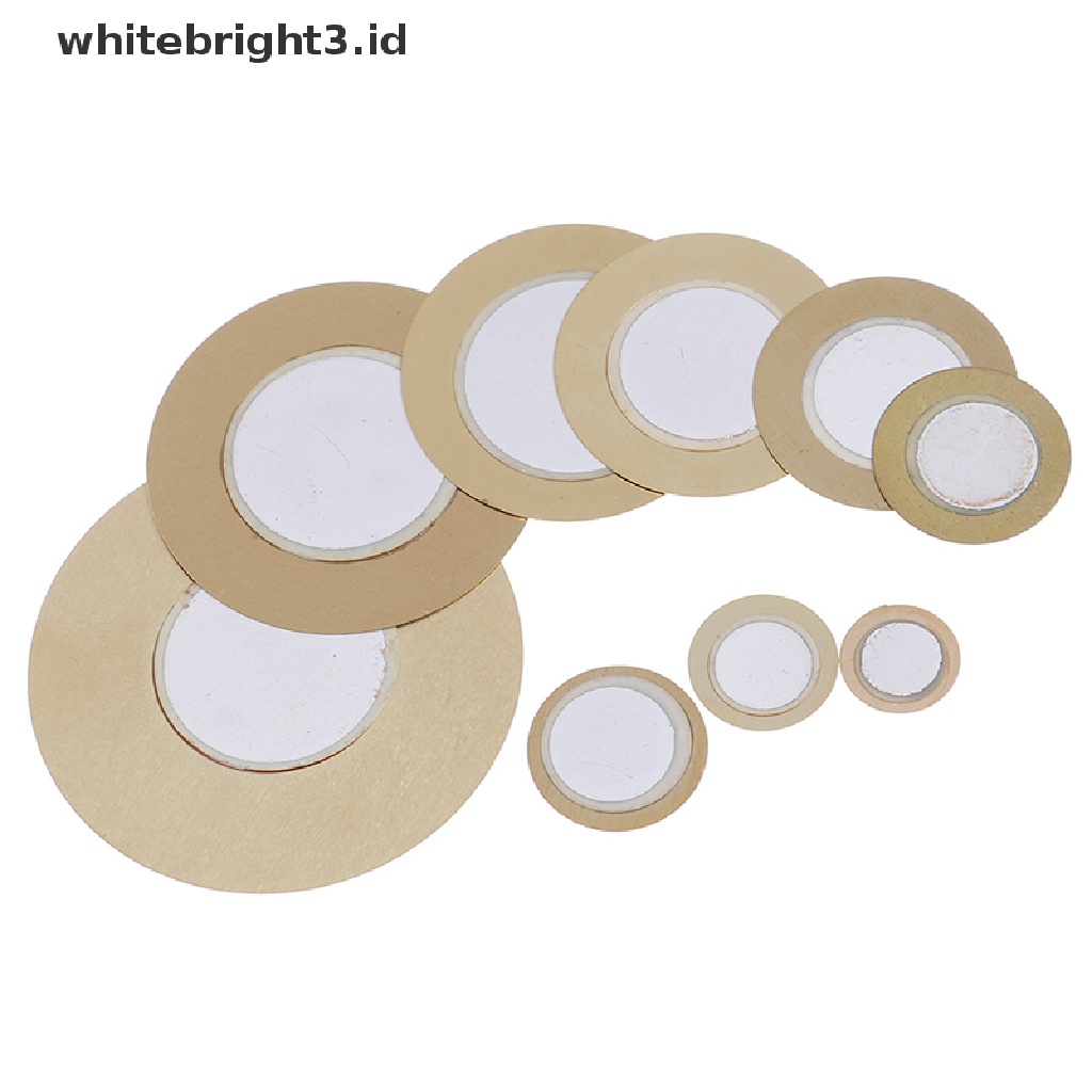 (whitebright3.id) 10pcs Disk drum trigger 12-50mm Bahan Tembaga Dengan sensor Suara