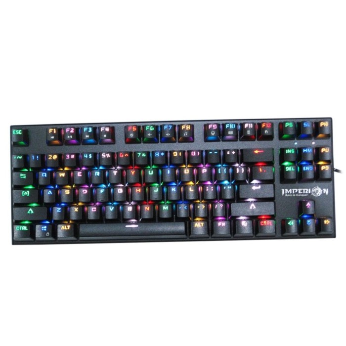 Imperion Mech 7 Mechanical Gaming Keyboard BLACK ONLY