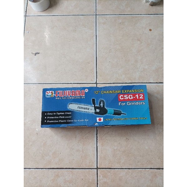 Adaptor Chain Saw untuk Gerinda Tangan / Alat Extension Gerinda Tangan Jadi Chain Saw Potong Kayu