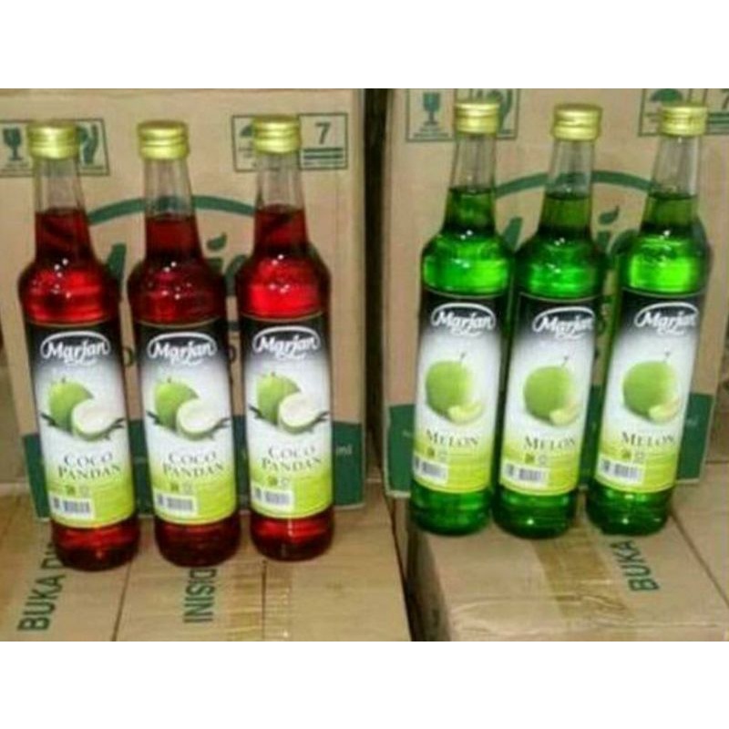 

Sirup Marjan Cocopandan / Sirup Marjan Melon / Marjan Melon / Marjan Cocopandan