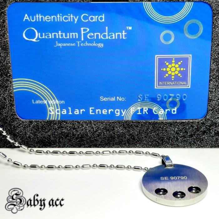 Kalung Terapi Kesehatan Quantum Pendant Bio Energi Asli Original