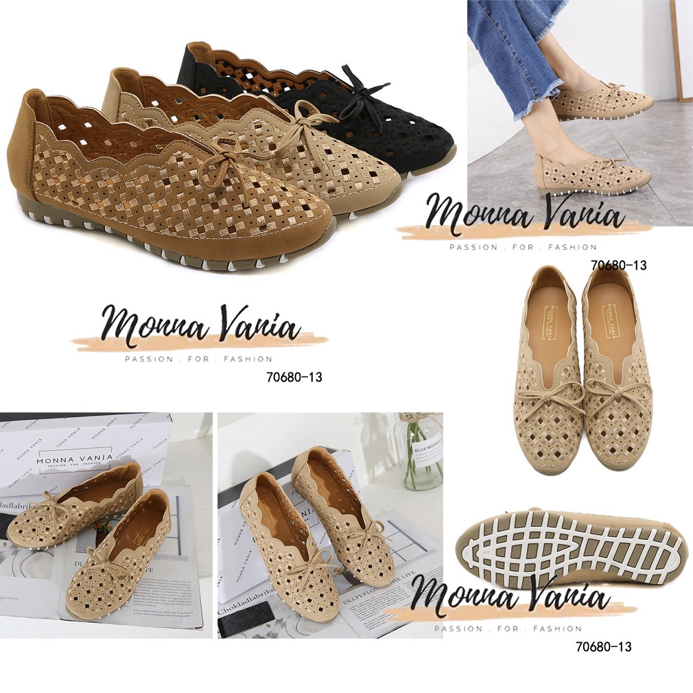 Monna Vania Slip-on Flat Shoes  #70680-13