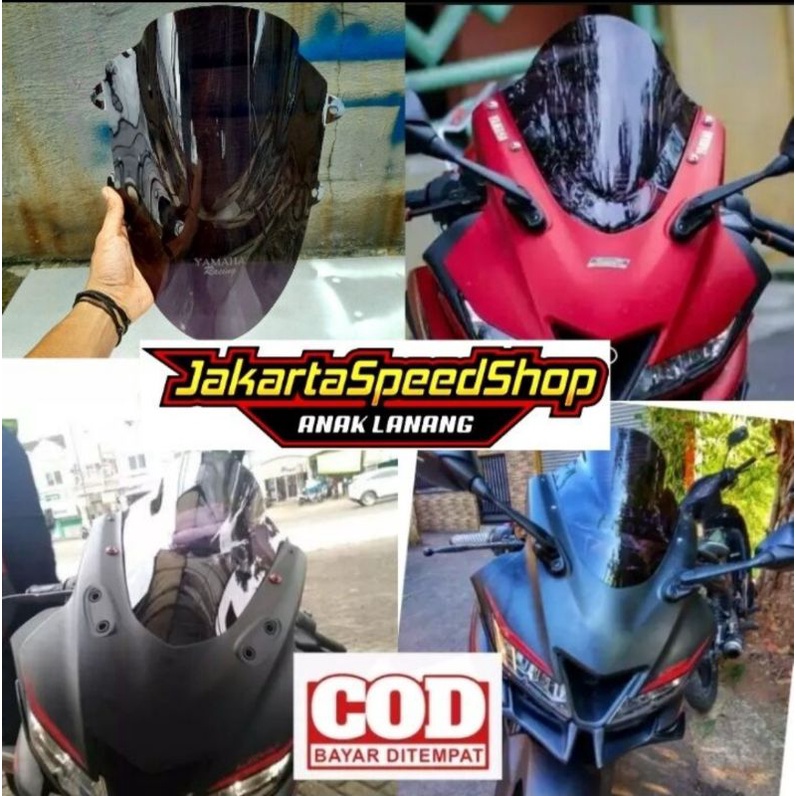 VISOR R15 V3 VVA JENONG MODEL GP WINSHIELD R15 V3 VVA JENONG