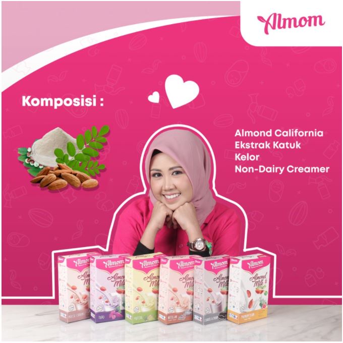 [ ECER / SACHET ] Mama Bear All Series Almon | Zoya | Teh Pelancar ASI | Almom Yummys | Baby | Bayi HALAL BPOM Soyamix Susu Almond Pelancar  ASI Booster