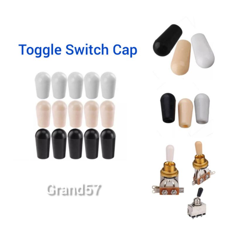 Toggle Switch Tip Cap Cover tutup Toggle 3 way gitar LP les paul prs