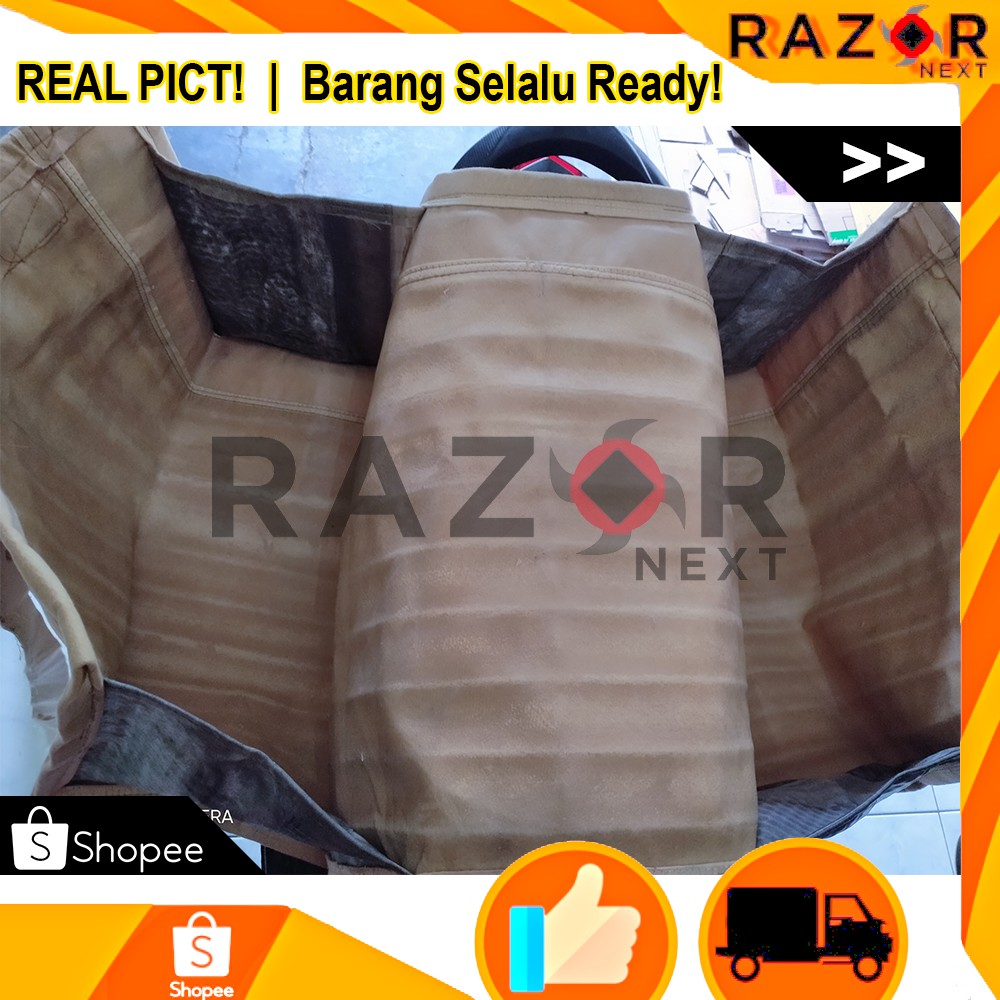 HJK Tas Kurir Tas Motor Tas Obrok Tas Ronjot Kain ZHIP Halus Awet Tebal Ukuran 75 x 55 x 35 cm