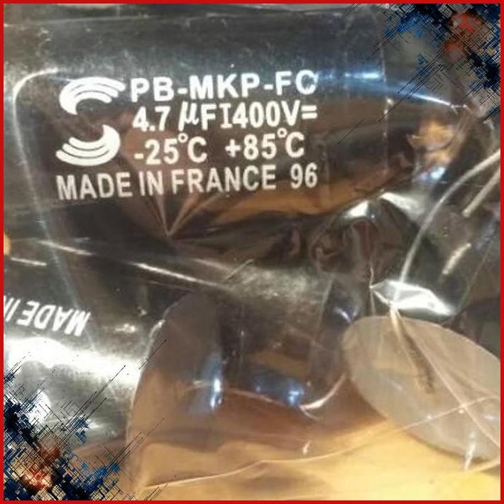 

MKP Solen 4.7uF/400v Made In France
