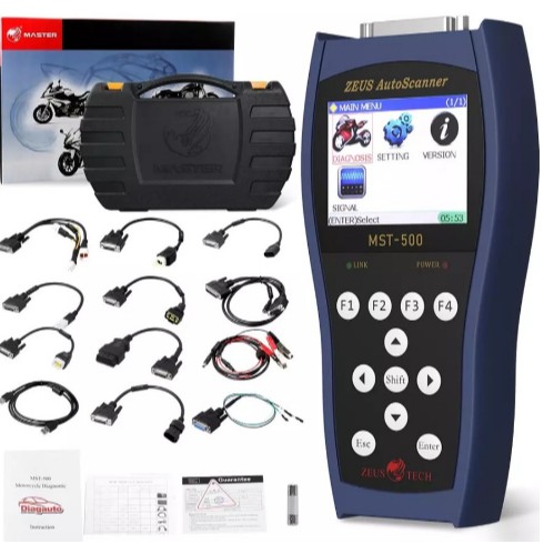 Scanner Sepeda Motor Universal ZEUS MST 500 13 in 1 MST-500