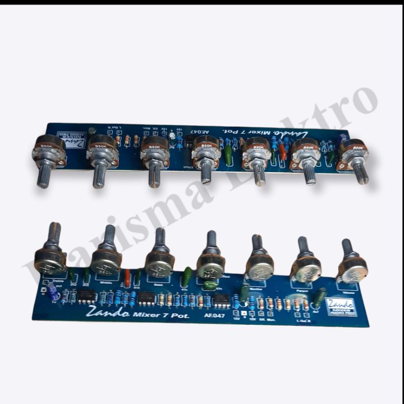 PENGUAT MIC 7 POTENSIO ZANDO MIXER 7 POTENSIO