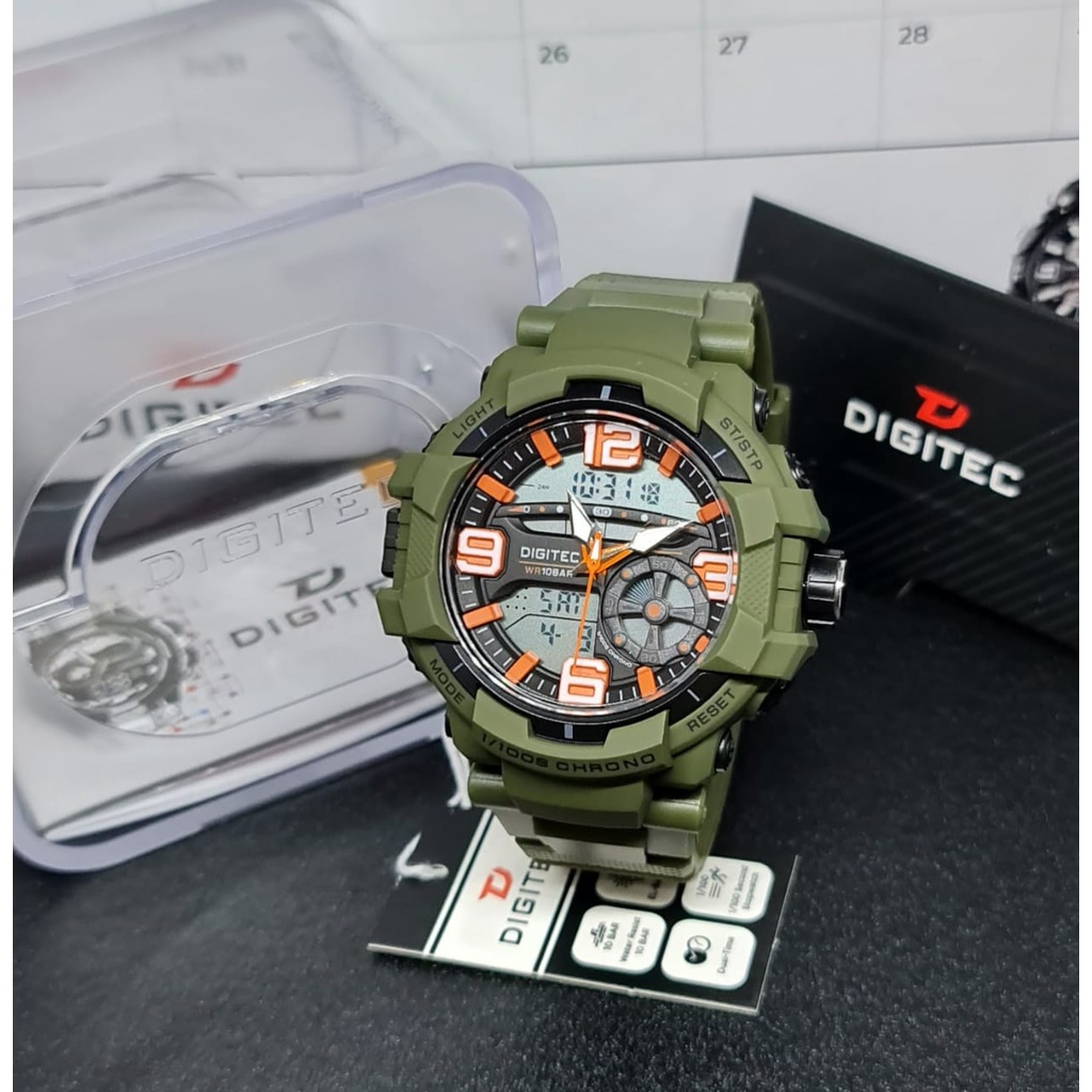 Jam Tangan Pria Digitec DA-2176T Original Murah