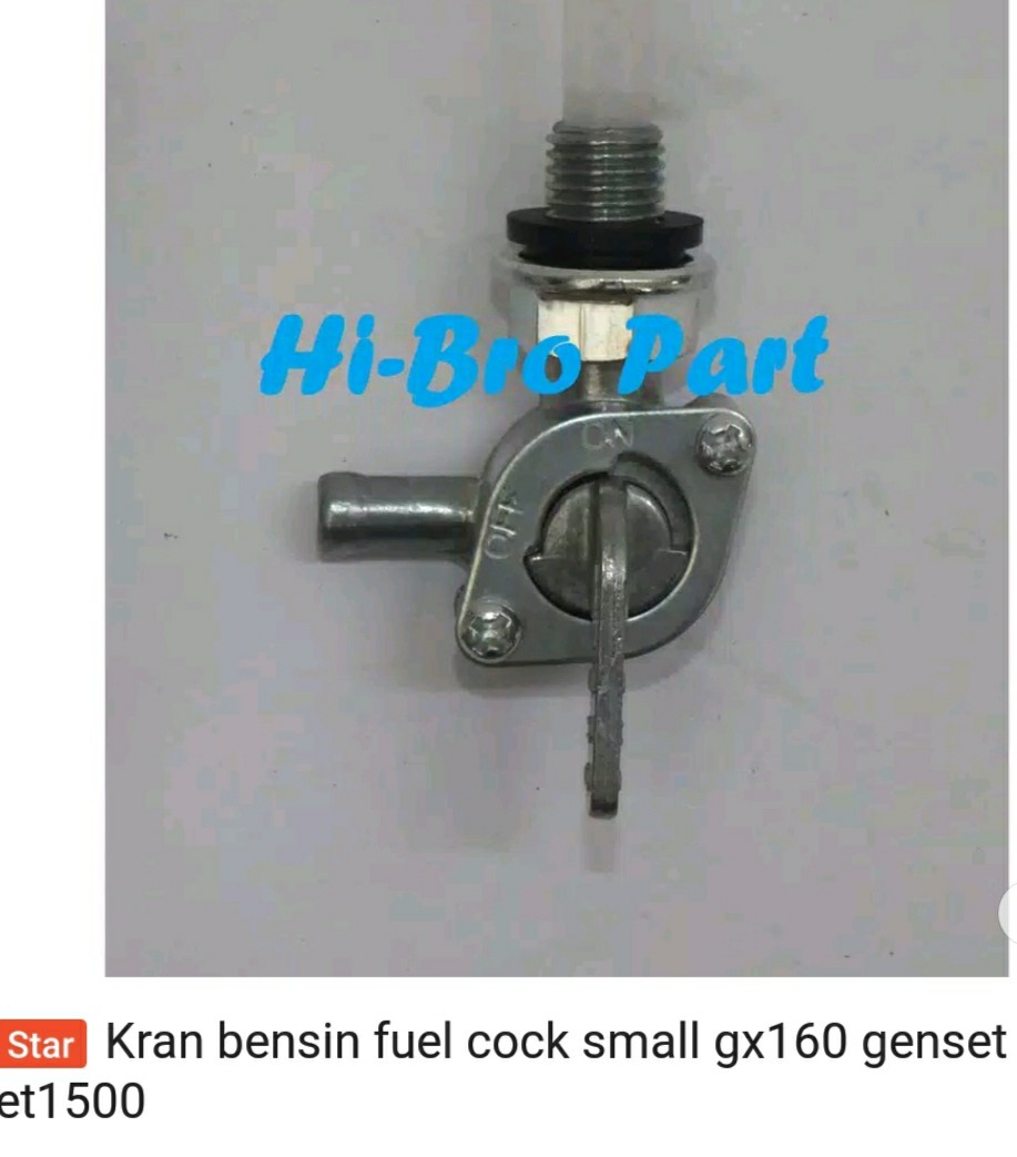 Kran Bensin Fuel Cock Small Gx160 Genset Et1500