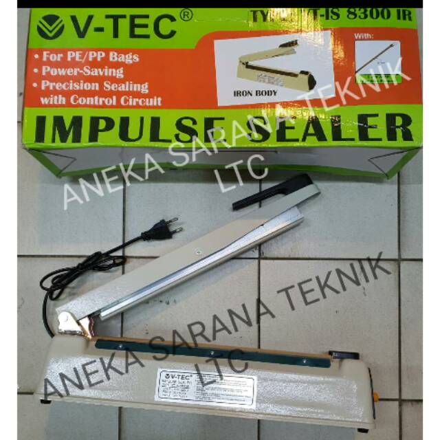 Hand sealer 30cm hasil press 8mm