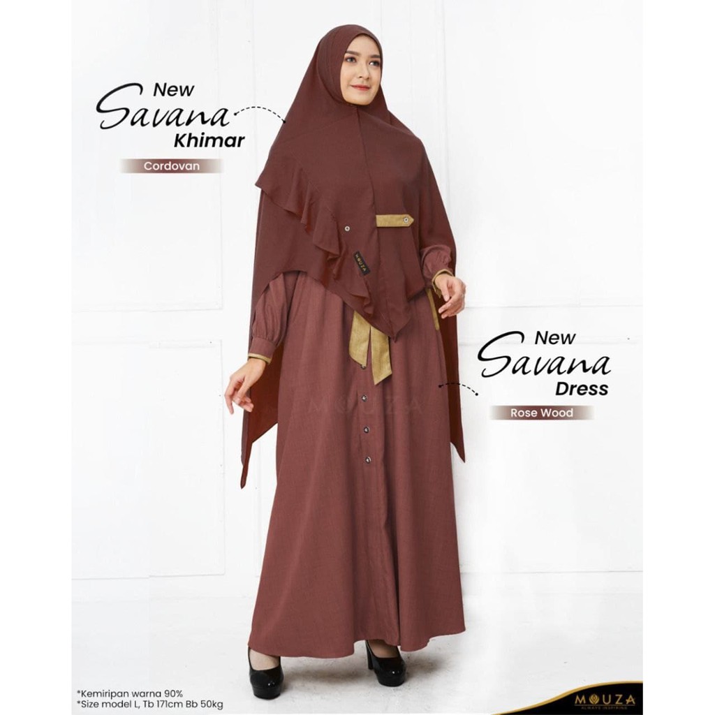 New Savana Dress (New Colour) by Mouza