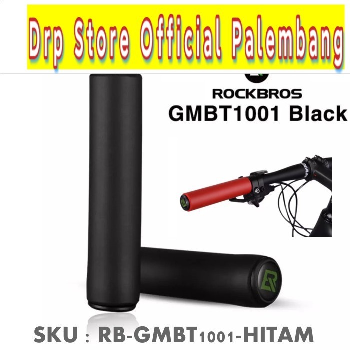 ROCKBROS GMBT1001 Hand Grip Grips Stang Handle Bar Silicon - Hitam