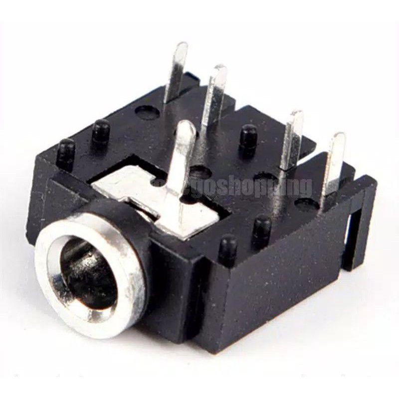 socket jek mini stereo 3,5mm 5 pin