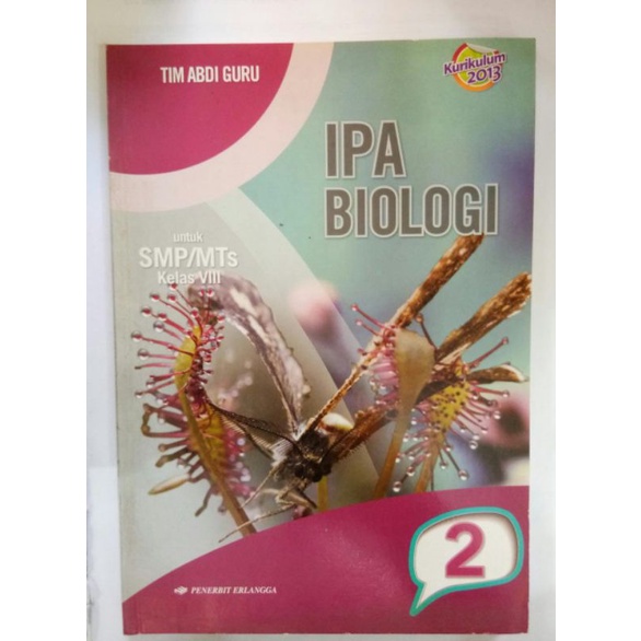 IPA Biologi 2 untuk kelas VIII SMP