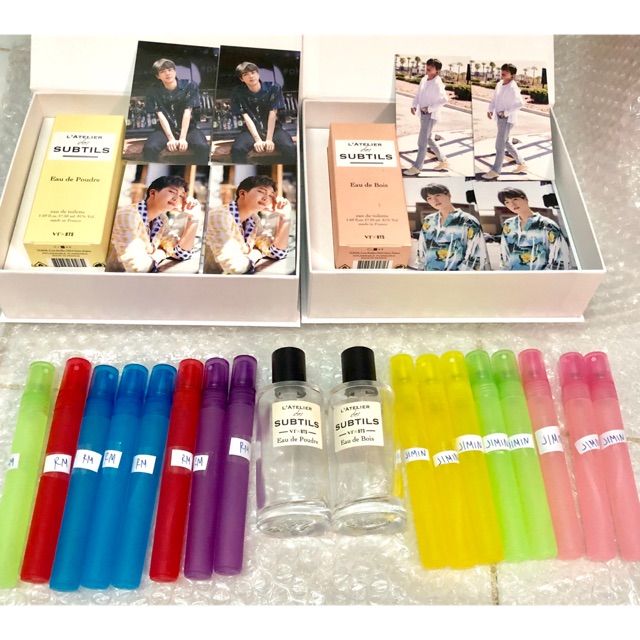 (SHARING 5ml) BTS X VT ( Jimin & RM ) Perfume