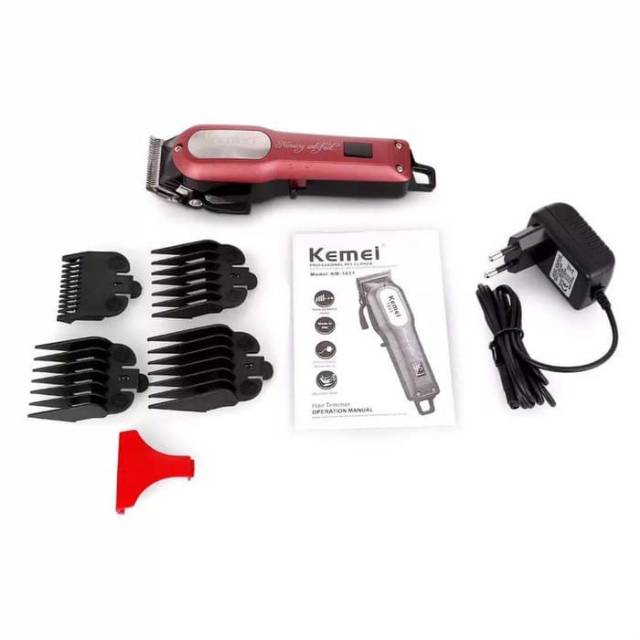 Kemei KM - 1031 Alat Cukur Rambut Hair Clipper Cordless Precision Kemei  KM - 1031