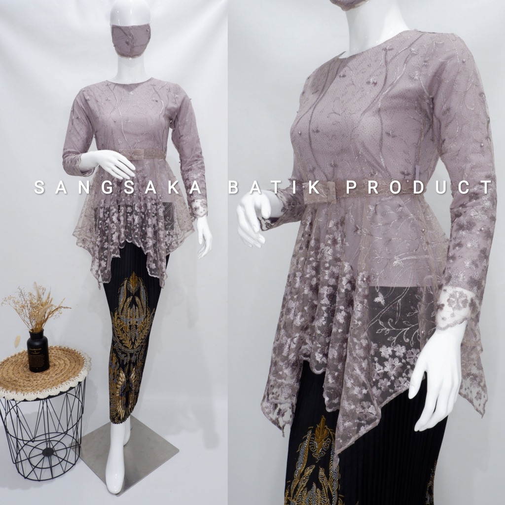 Kebaya Tunik / Tunik Brokat / Kebaya Modern / Kebaya tile / Kebaya Favorite / Batik Couple