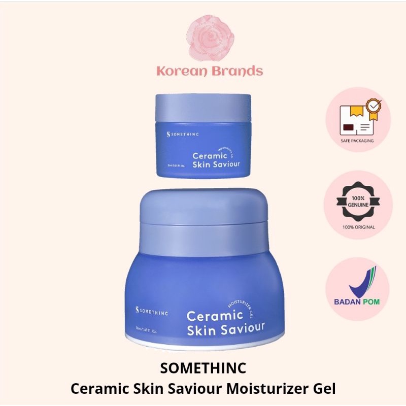 Somethinc - Ceramic Skin Saviour Moisturizer Gel New Tube Jar