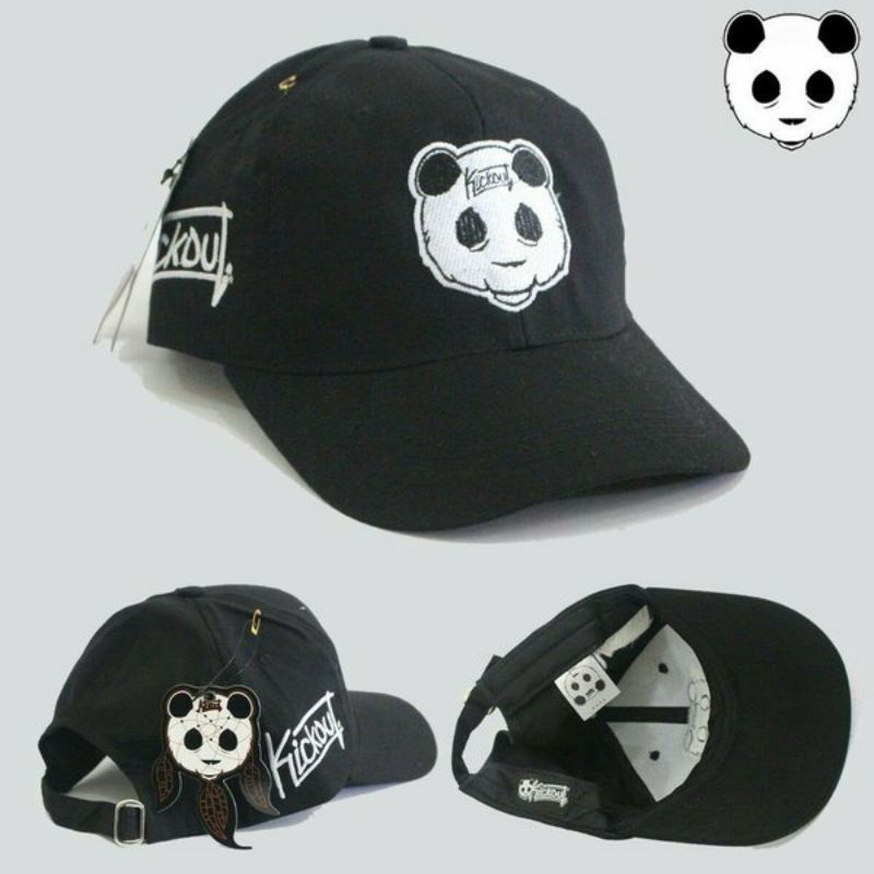 Topi Baseball Kickout Panda