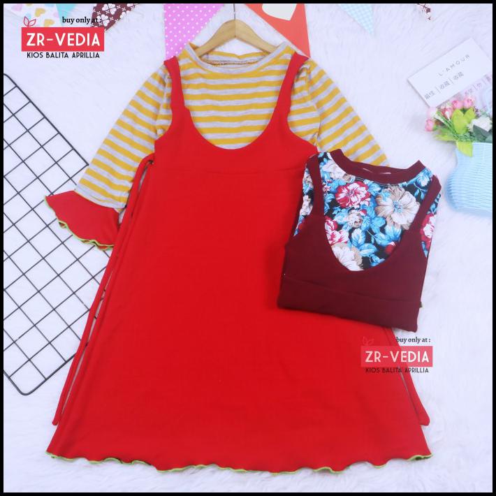 Gamis Aisyah uk 6-7 Tahun / EXPORT Dres Ngaji Baju Anak Perempuan - Bahan Bludru