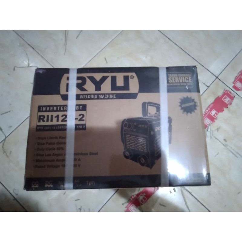 RYU Mesin Las Listrik 450 Watt Inverter Welding Travo IGBT RII 120-2 ORIGINAL