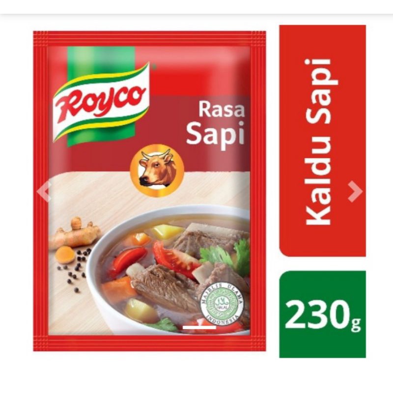 

Royco bumbu kaldu sapi 230g