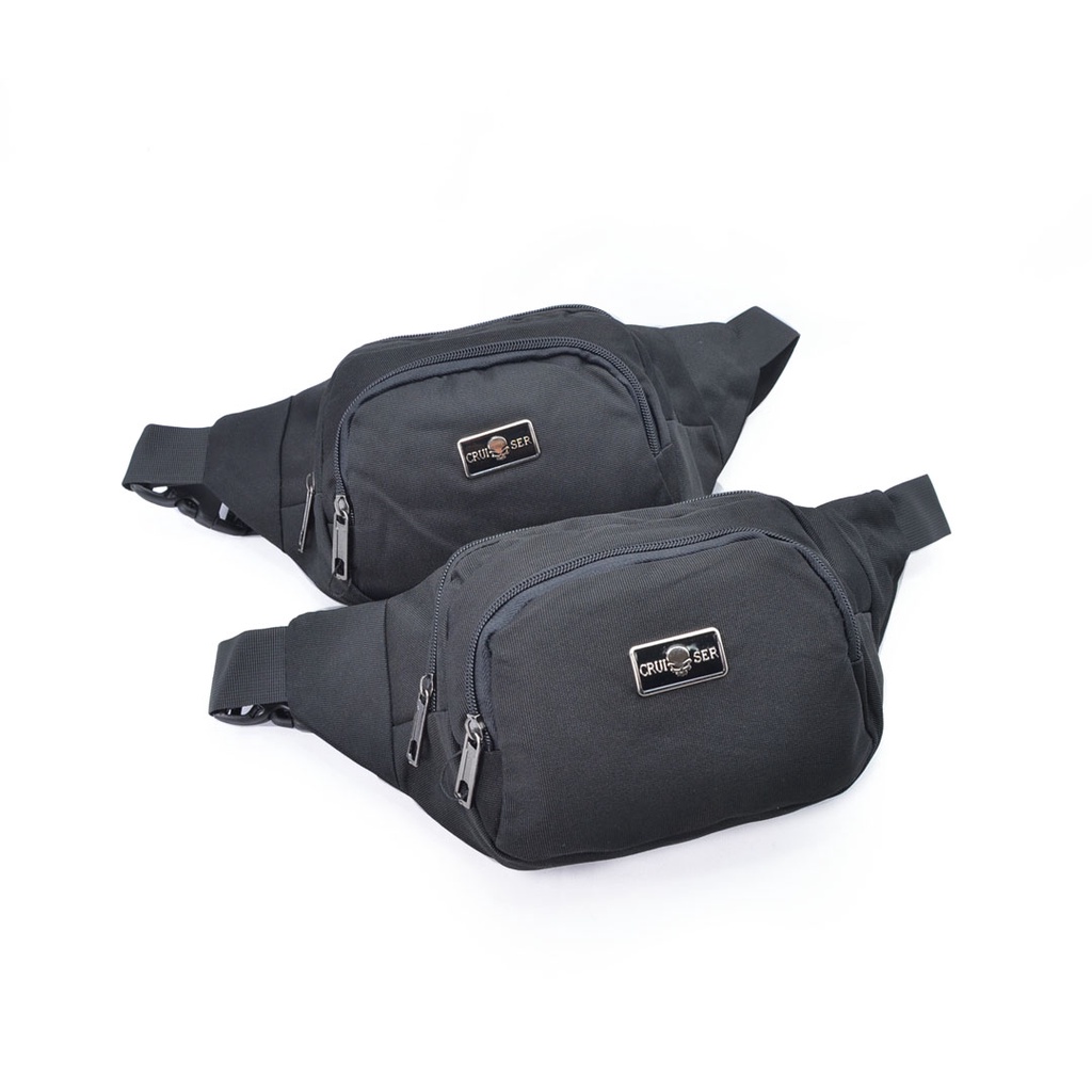 Tas Pria Terbaik / Terlaris / Tas Pinggang Pria/ Waistbag Unisex Polos 3113-1