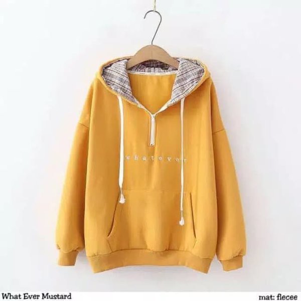 ITB Sweater Hoodie Wanita WHATEVER Fleece4