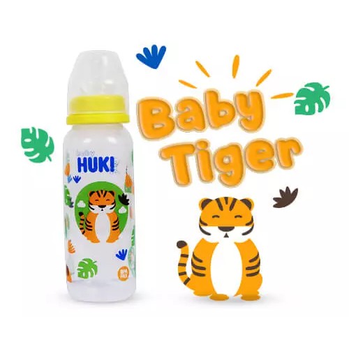 Huki Botol PP SP Round Botol Gepeng/60ml/120ml/240ml/popokcibarusah