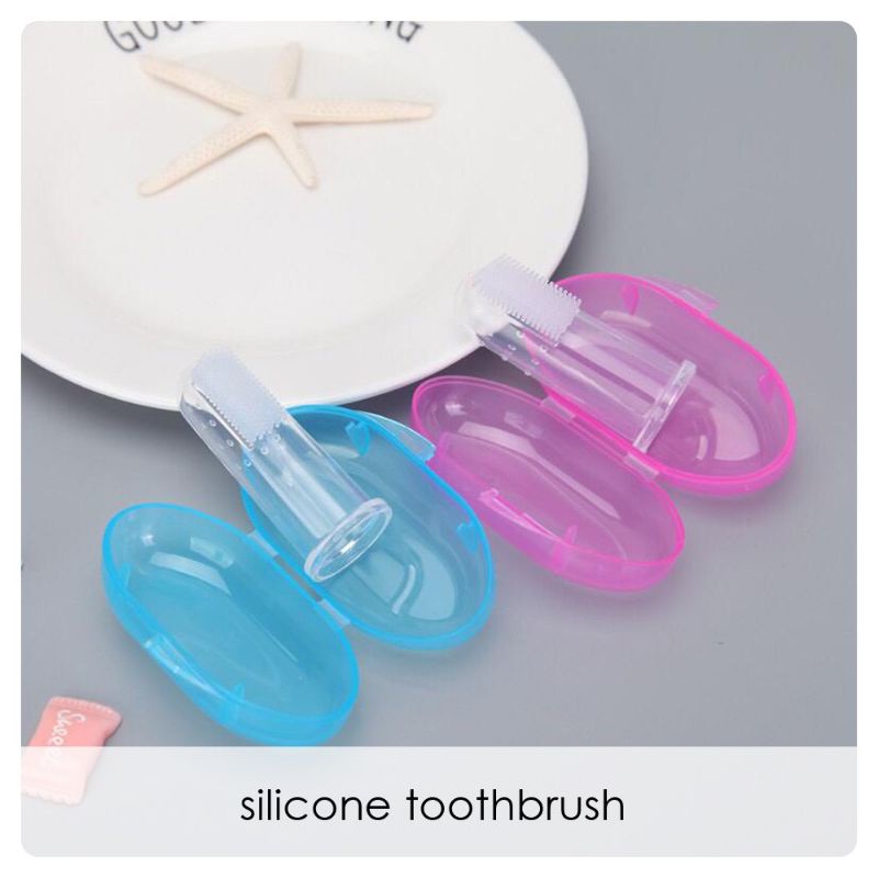 BEVAVAR Sikat Gigi bayi Jari Silicon - Finger Tooth Brush - Pembersih Mulut Bayi