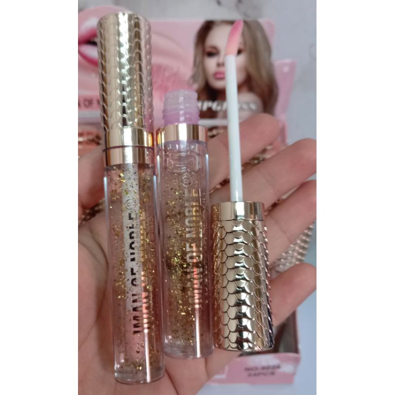 LIP GLOSS IMAN OF NOBLE 24K LOVE IS MAGIC GOLD PER 6PCS NO.8024