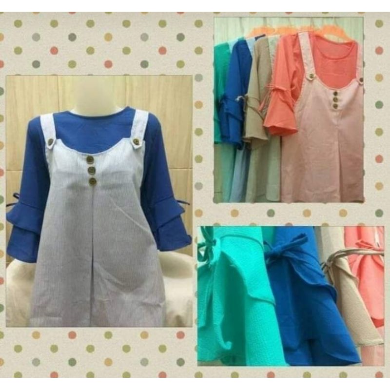 OBRAL atasan wanita rompi panjang