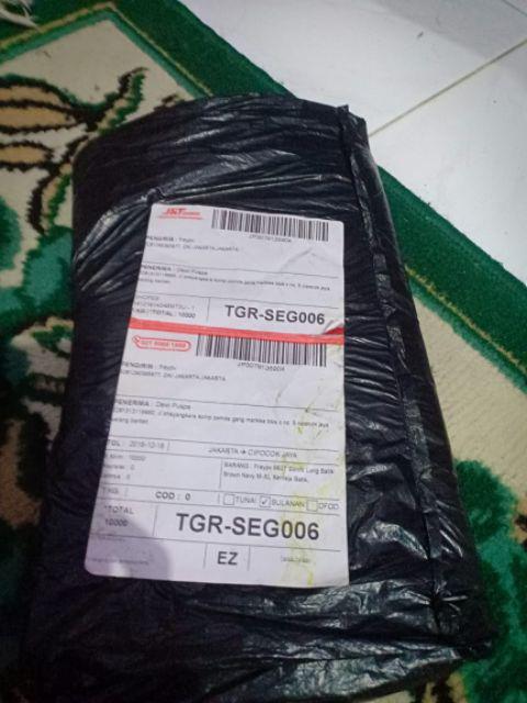 Freypv 7786 Slimfit Long Batik Black Floral Colourfull M-xl Kemeja Batik