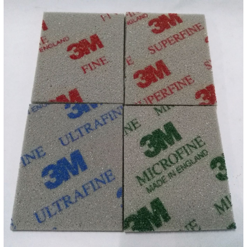Jual Sanding Sponge / Amplas Gunpla 3M (Fine, Super Fine, Ultra Fine