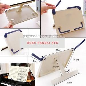 

SALE PENYANGGA PENAHAN DUDUKAN SANDARAN BUKU BERDIRI BOOK HOLDER SAAT MEMBA ( PACKING AMAN )