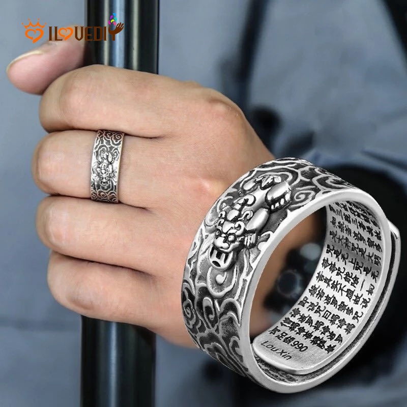 Cincin Keberuntungan Adjustable Untuk Pria Dan Wanita