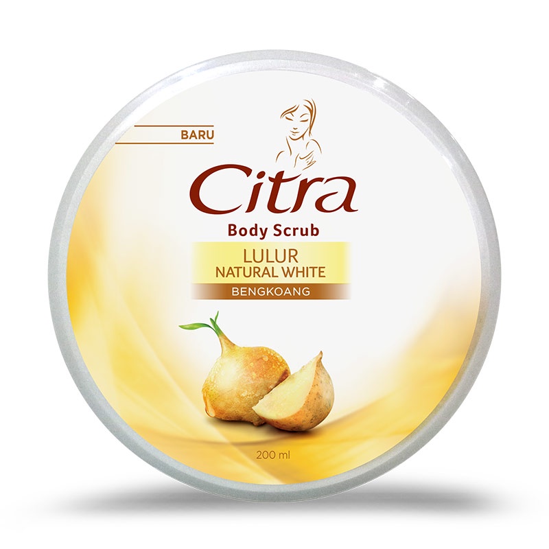 Citra Lasting White Bengkoang Body Scrub 200Ml