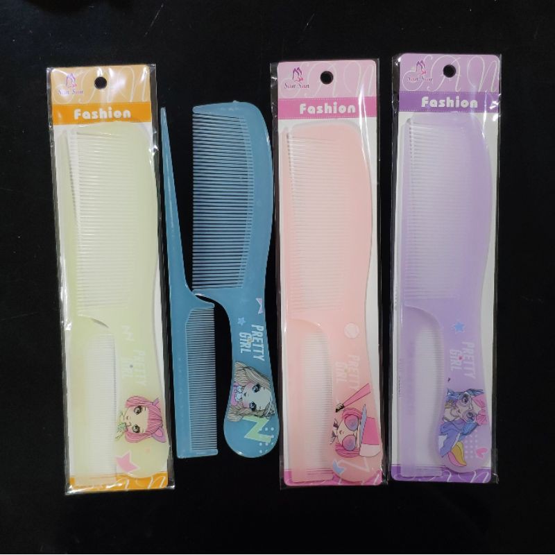 Sisir rambut set pria dan wanita isi 2 pcs.