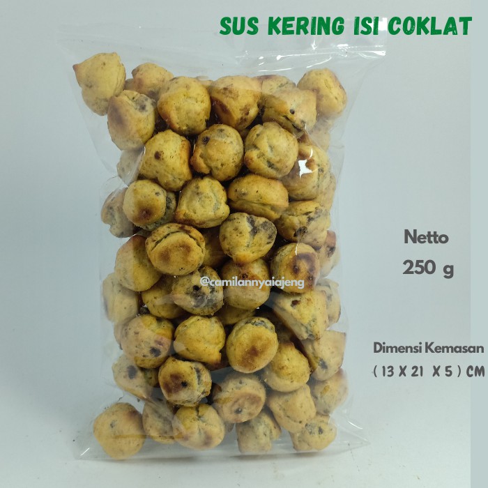 

Kue Sus Kering Coklat Lumer GG Soes Mini 250 g