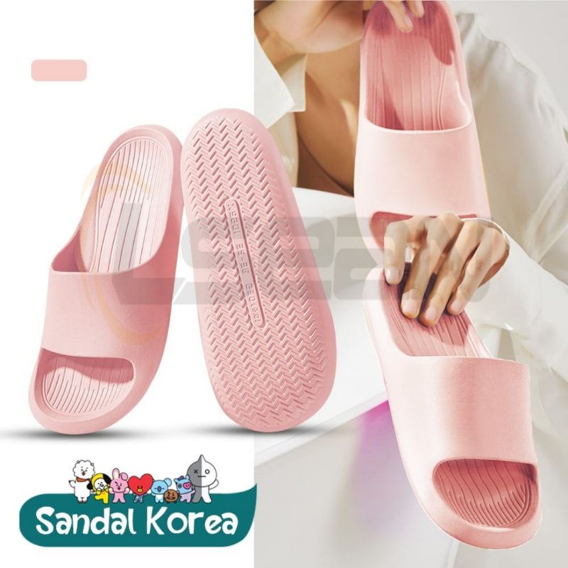 SANDAL WANITA SLIP ON | SANDAL CEWEK KOREAN STYLE ANTI SLIP BAHAN EVA