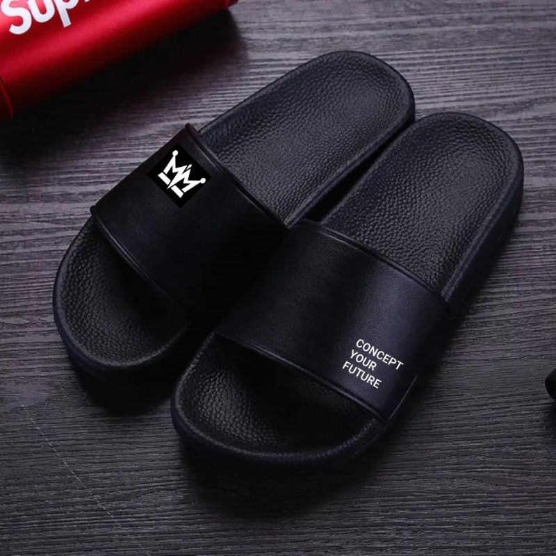 Baru.. Sandal Pria/Wanita/Sandal selop Slip on/Sandal kasual M.M