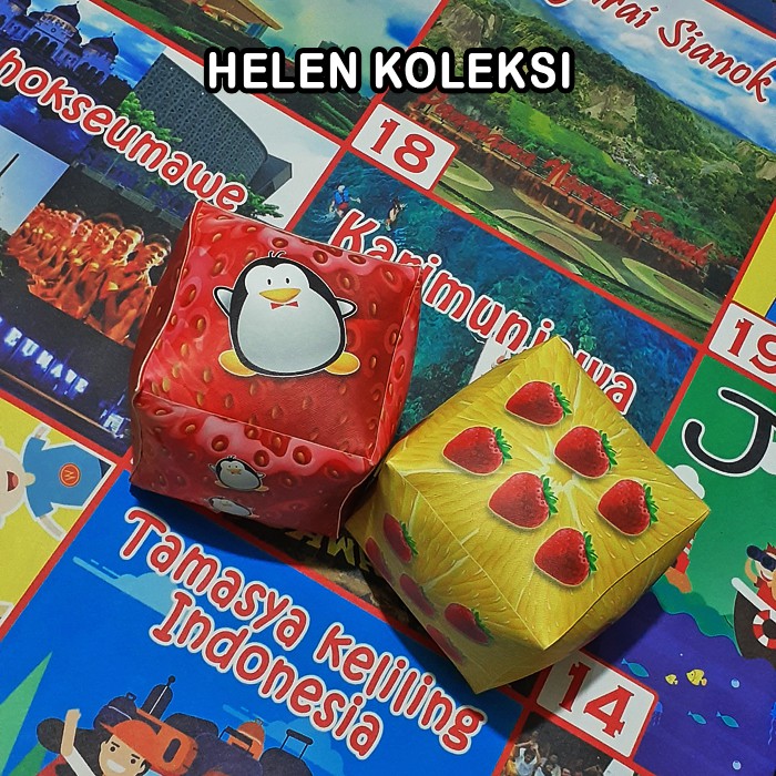 Ular Tangga Raksasa Jumbo - Tamasya Keliling Indonesia sambil bermain - Bahan Karpet