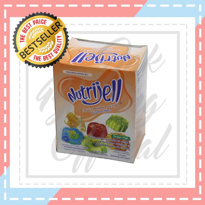 

Nutrijell jelly Powder Rasa Jeruk 15g/sc