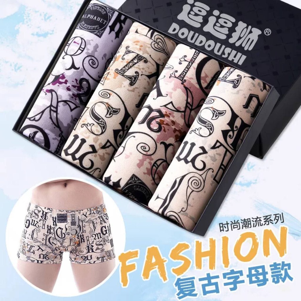 HD- Harga 1 Pcs  [ |Boxer Cowo| Celana Dalam Pria Dewasa Boxer Sport  High Quality Premium Satuan ] cd30-motif 10
