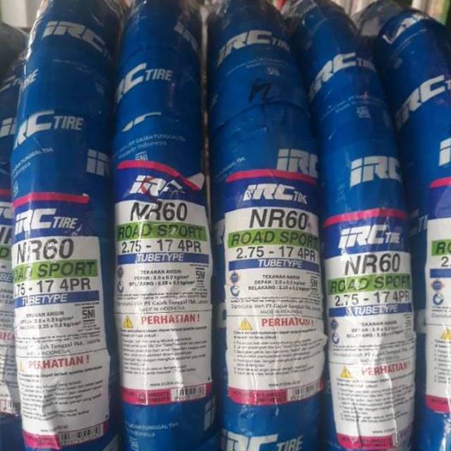 Ban luar irc 275-17 NR 60 Tubetype